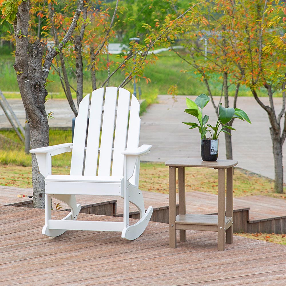 Как сохранить блеск и текстуру поверхности кресла Rocking Adirondack Chair из ПЭВП при длительном использовании, чтобы сохранить новизну и красоту изделия?